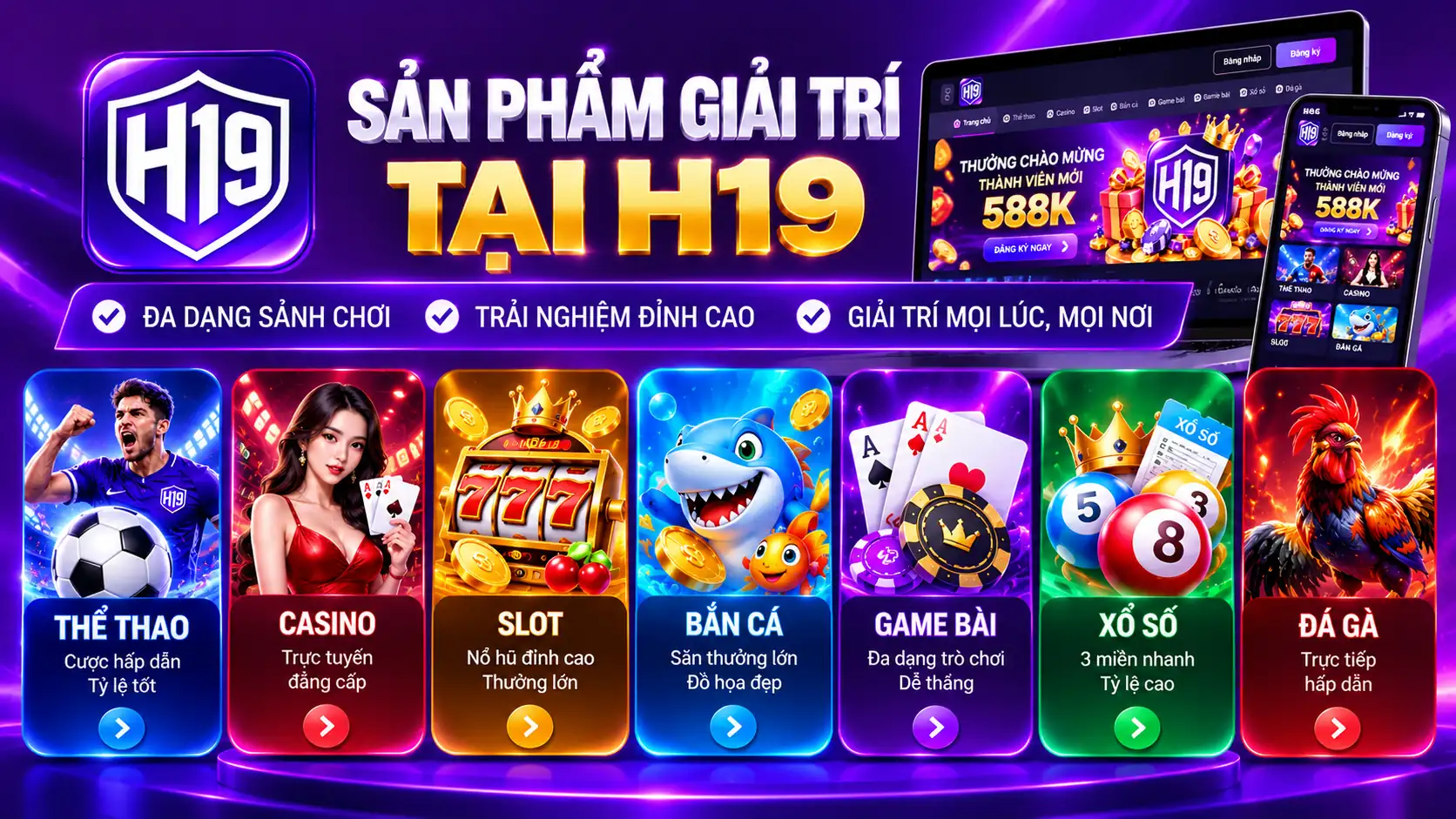 Sản Phẩm Giải Trí H19