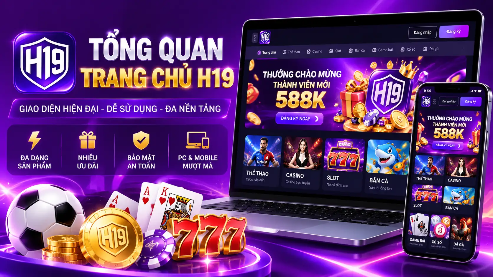 Tổng Quan Trang Chủ H19
